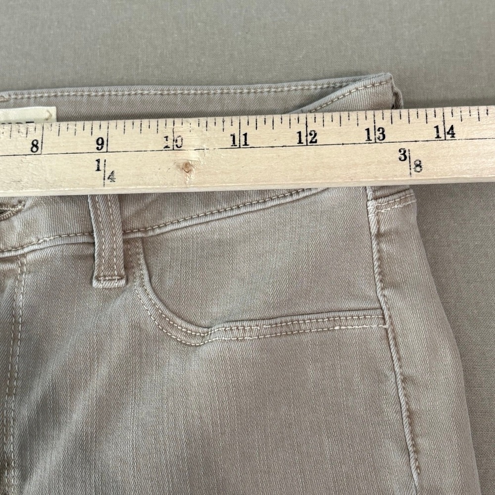 L'Agence Margot Jeans Womens 29 Biscuit Beige Skinny High Rise Pockets Stretch‎ - Picture 11 of 11